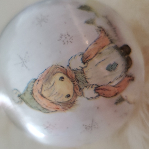 BETSEY CLARK Hallmark Set of 2 Christmas ornaments dated 1975 Keepsake - Picture 9 of 9